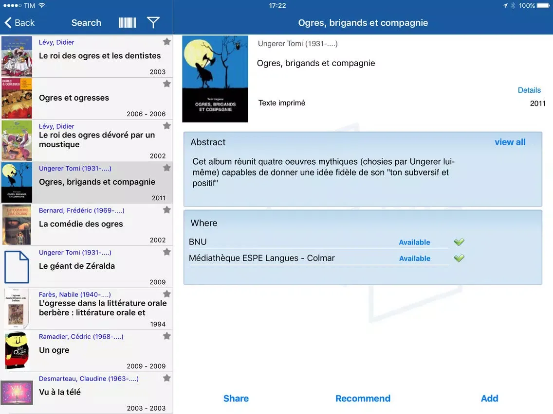 Скриншоты BU Alsace iPad 