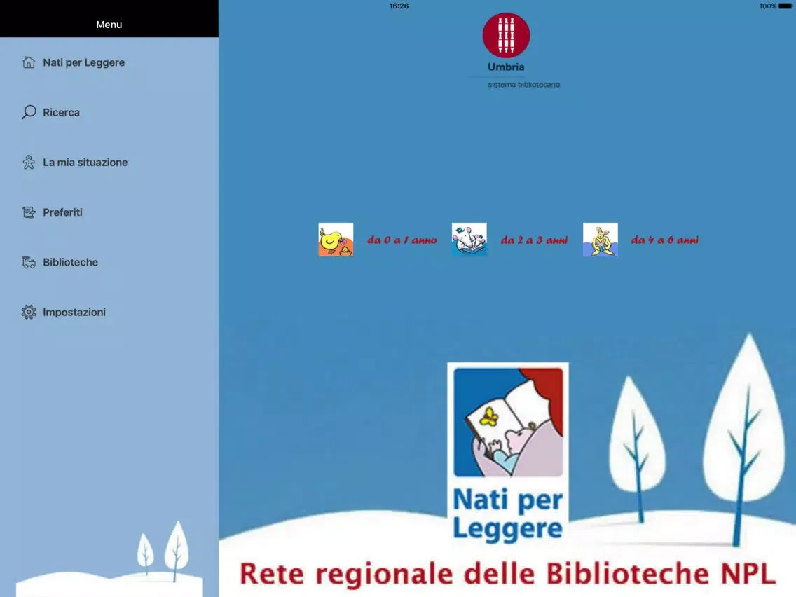 Nati per Leggere - Umbria iPad 應用截圖