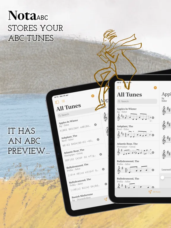 Nota ABC - Session Trad Tunes iPad স্ক্রিনশট