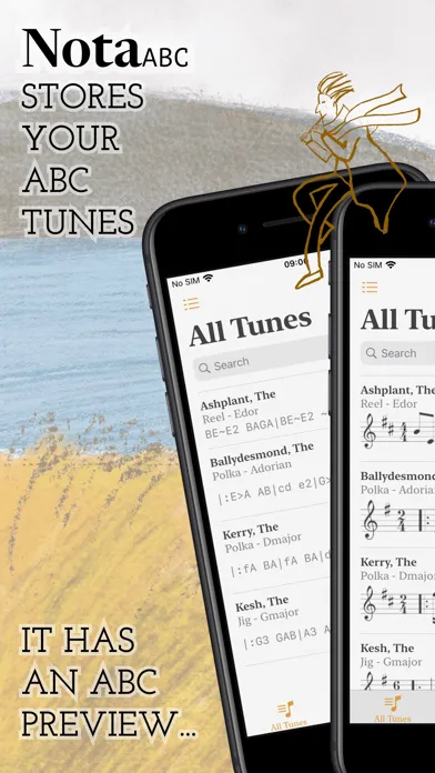 Nota ABC - Session Trad Tunes স্ক্রিনশট