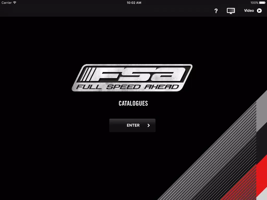 Tangkapan skrin FSA iPad 
