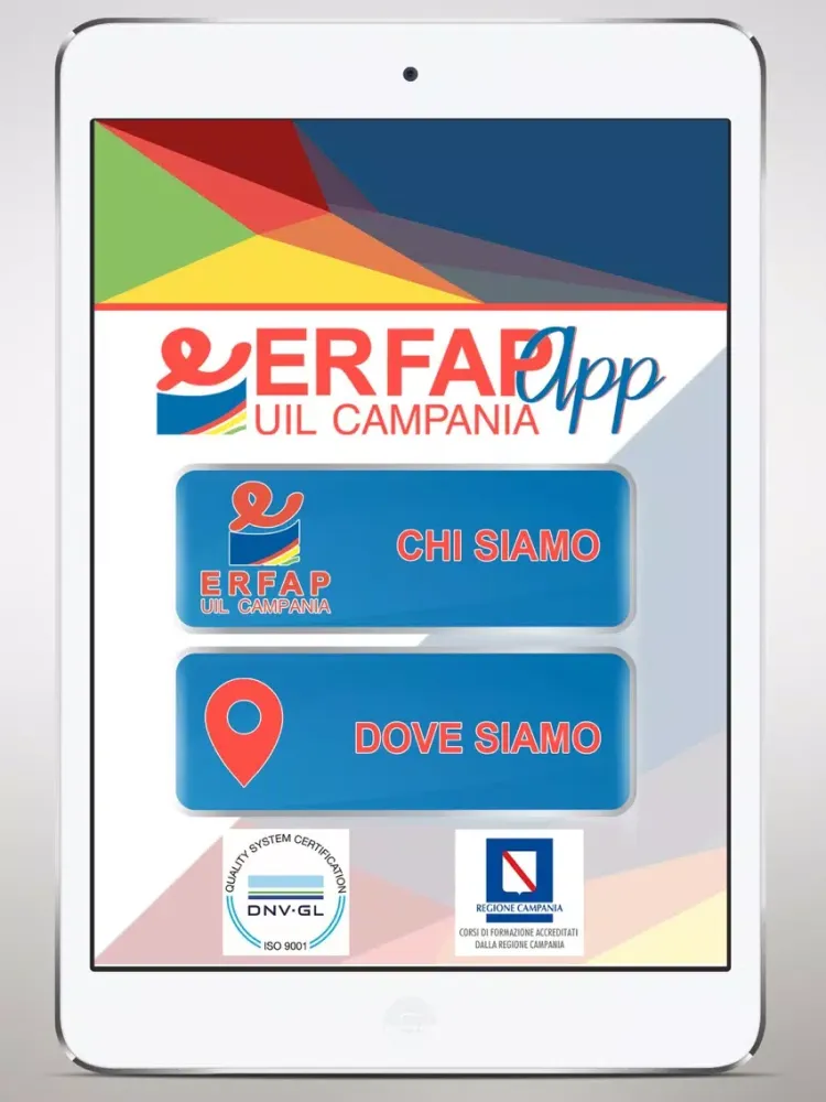 Capturas de tela do Erfap AR iPad 