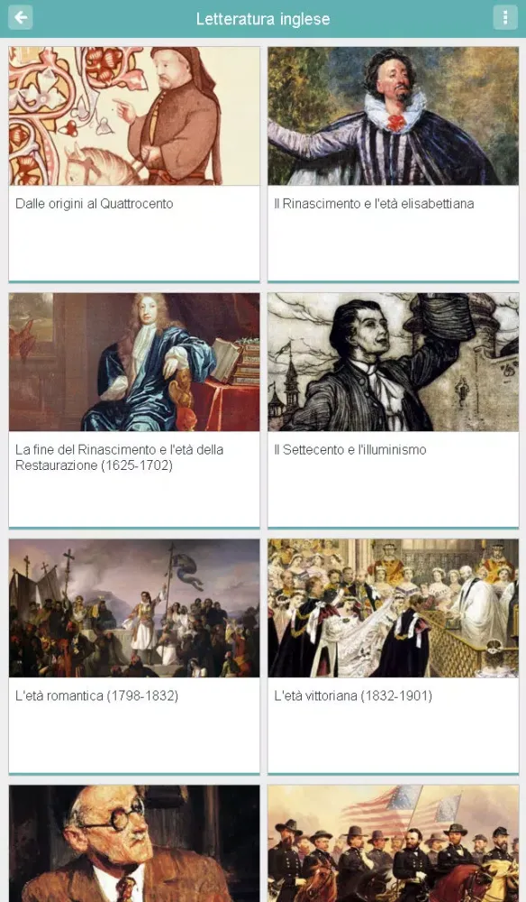 SSF Letteratura inglese स्क्रीनशॉट