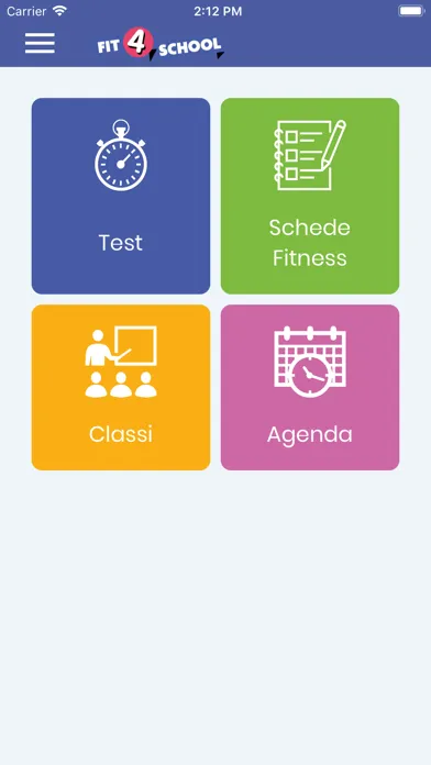 Capturas de tela do Fit4School