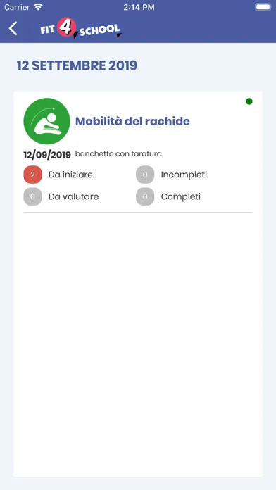 Capturas de tela do Fit4School