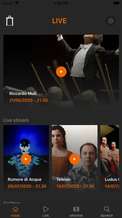 Ravenna Festival Live 스크린샷