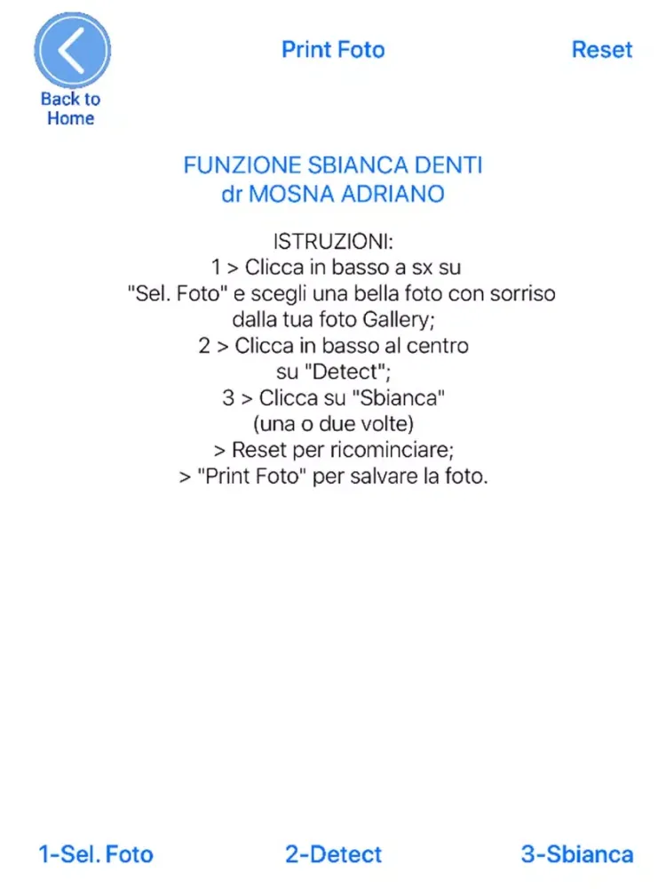 Dentista Trento Adriano Mosna iPad  Screenshots
