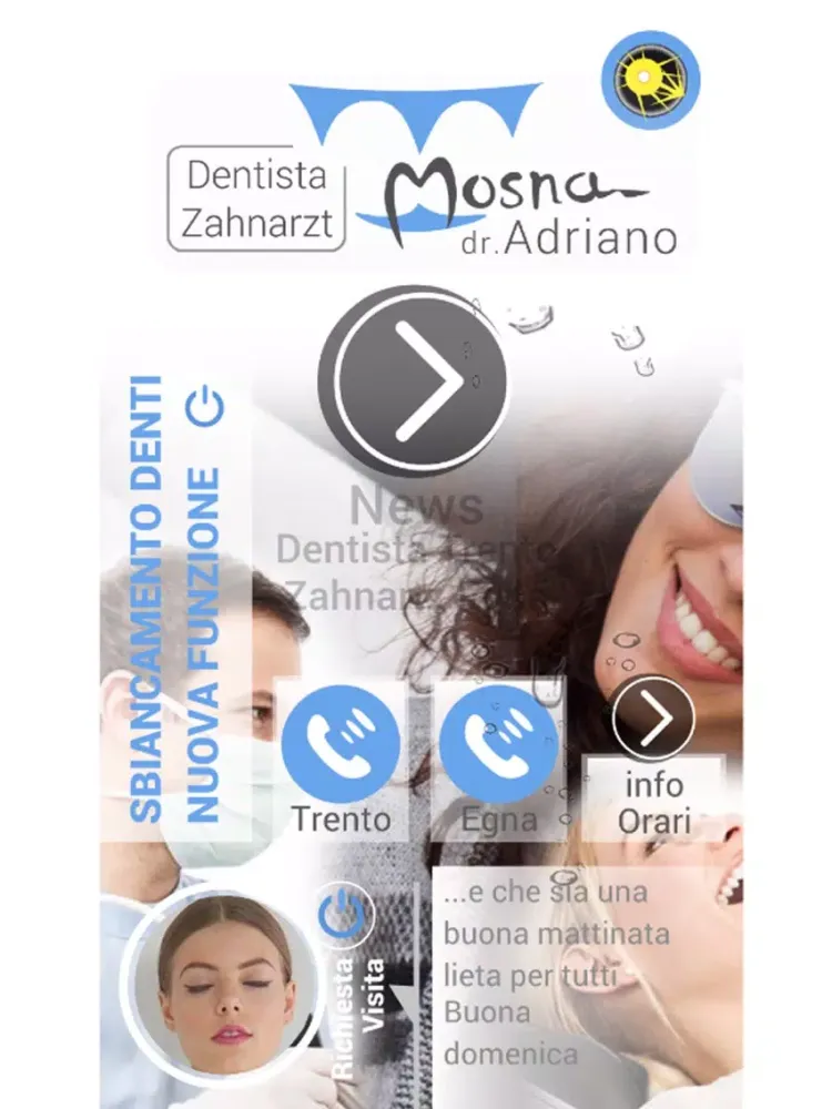 Dentista Trento Adriano Mosna iPad  Screenshots