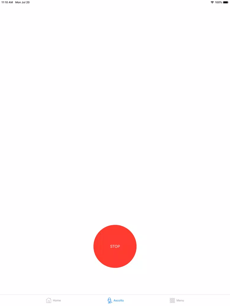 Tangkapan layar Panel Noto iPad 