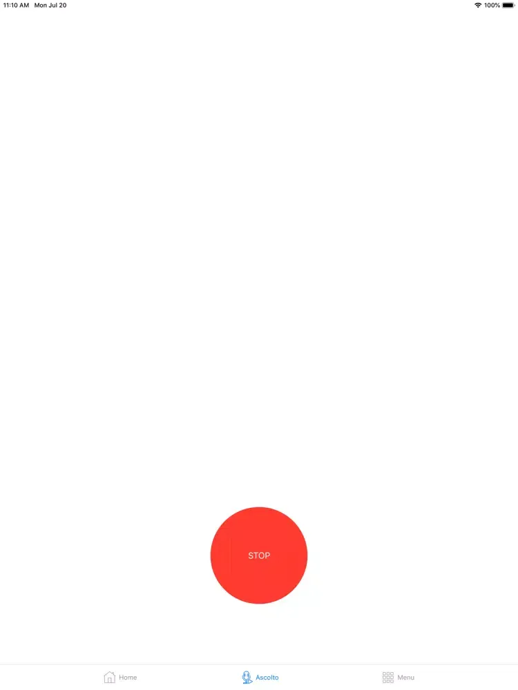 Tangkapan layar Panel Noto iPad 