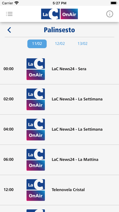 LaC VisualRadio Screenshots