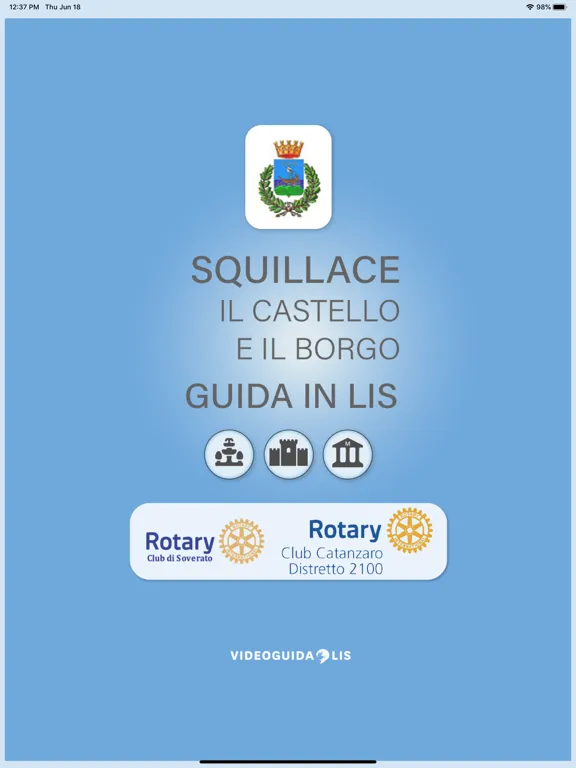 Squillace Borgo e Castello LIS iPad  Ekran Görüntüleri