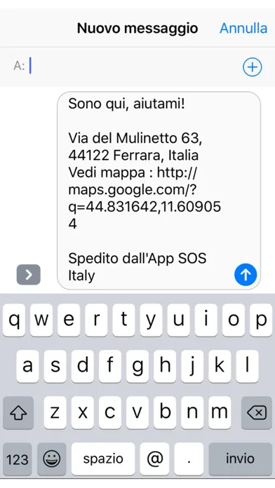SOS Italy Emergenza應用截圖