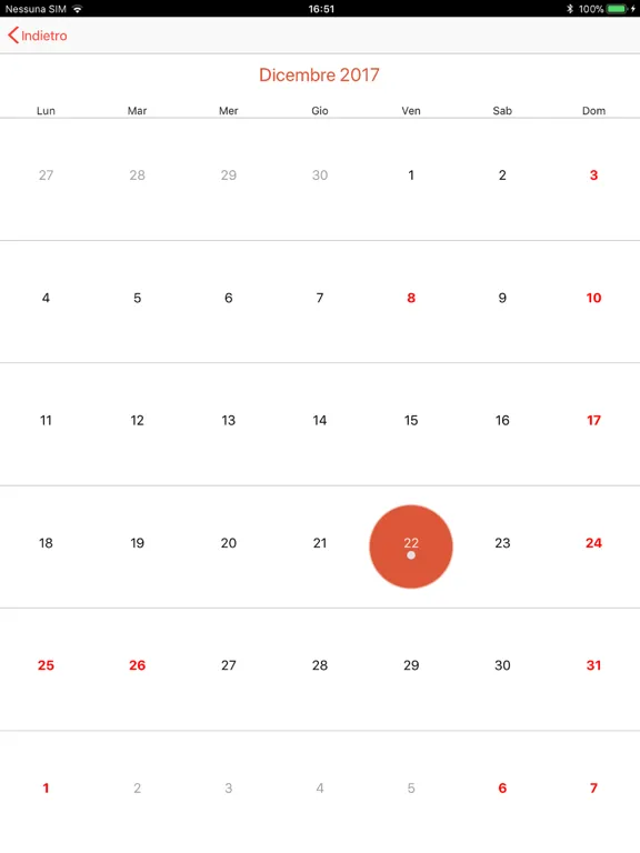 Tangkapan skrin Arianna Agenda iPad 