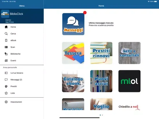 تصاویر ilBiblioclick iPad 