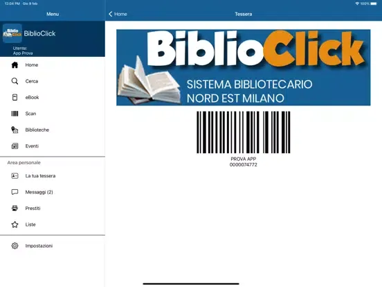 تصاویر ilBiblioclick iPad 