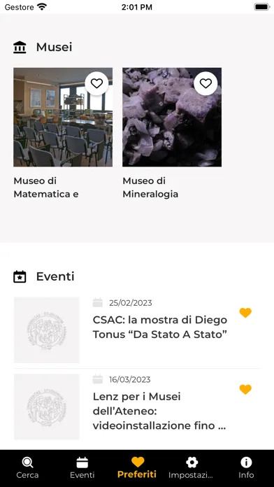 MuseiUnipr स्क्रीनशॉट