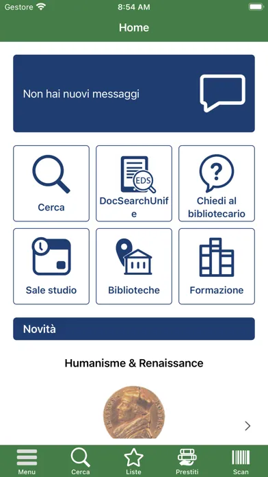 MyBiblioUnife Screenshots