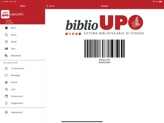 صور biblioUPO iPad 