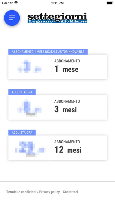 Скриншоты Settegiorni - Legnano Digitale