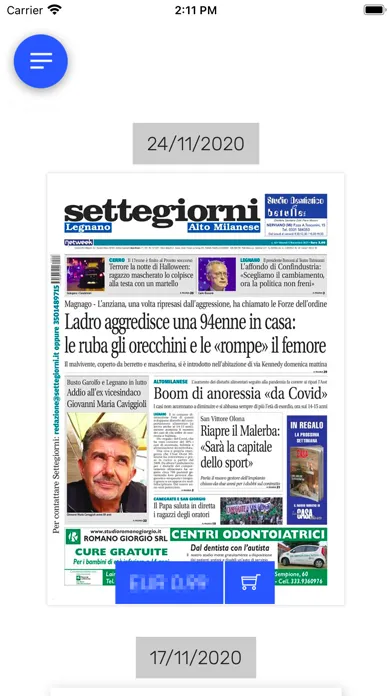 Скриншоты Settegiorni - Legnano Digitale