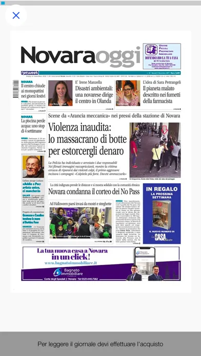 Novara Oggi Edicola Digitale स्क्रीनशॉट