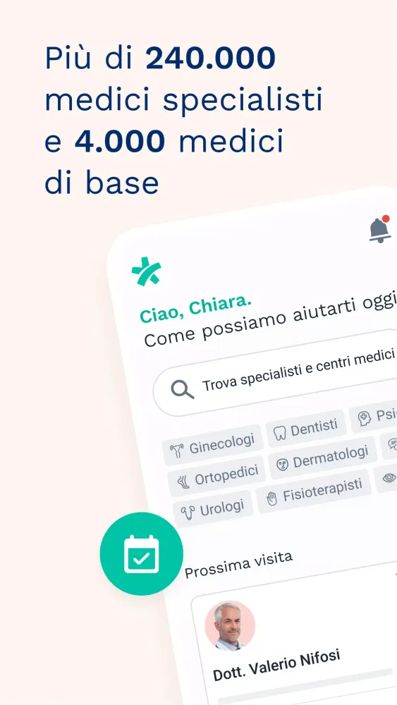 Captures d'écran de MioDottore: Prenota una visita