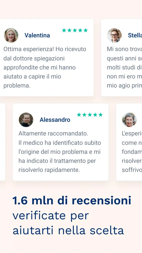 Captures d'écran de MioDottore: Prenota una visita