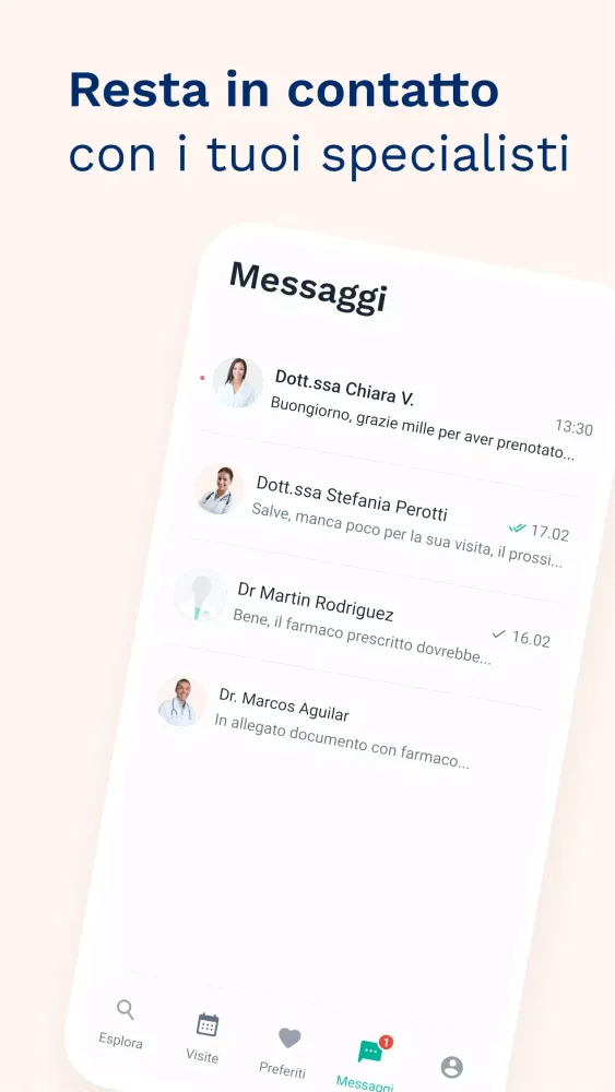 Captures d'écran de MioDottore: Prenota una visita