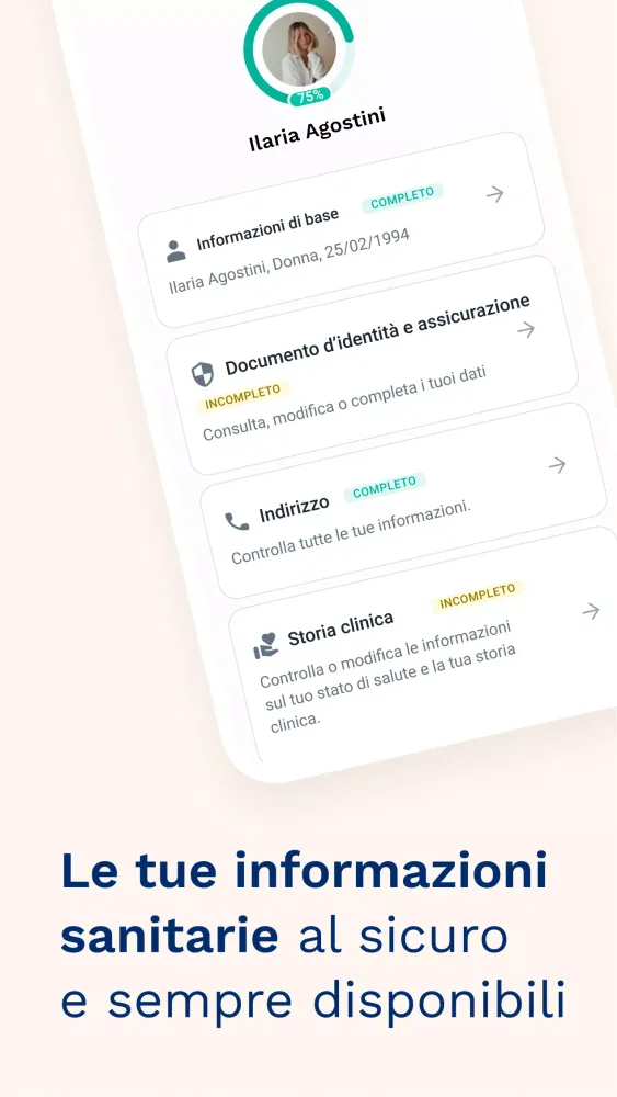 Captures d'écran de MioDottore: Prenota una visita