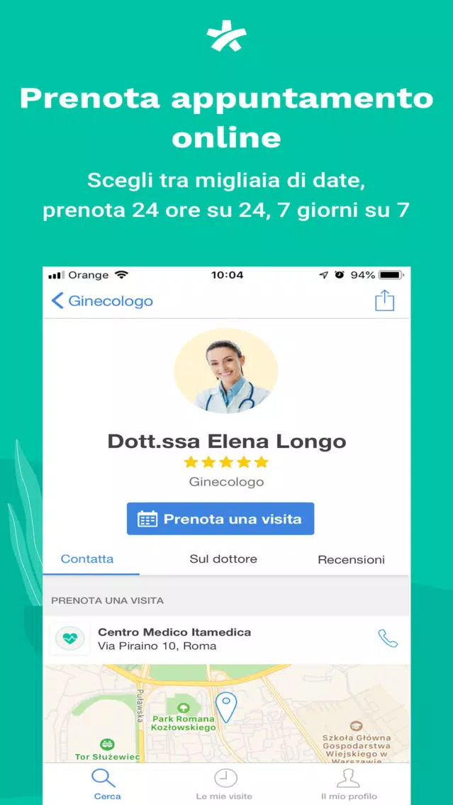 Capturas de pantalla de MioDottore: Prenota una visita
