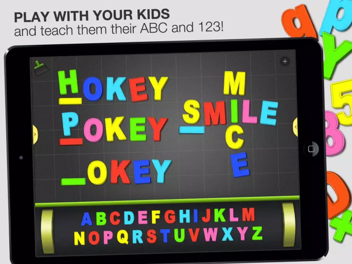 Tangkapan skrin ABC - Magnetic Alphabet Lite for Kids iPad