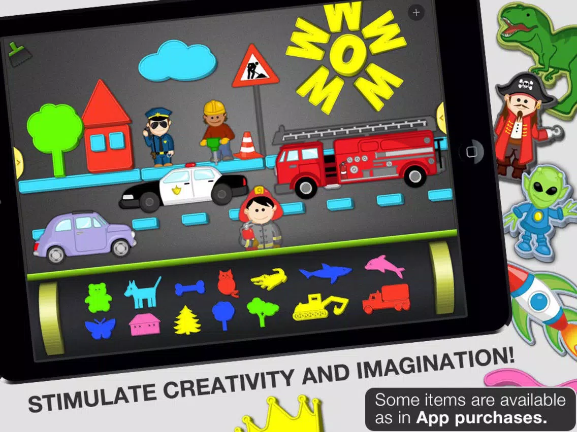 Zrzuty ekranu ABC - Magnetic Alphabet Lite for Kids iPad 