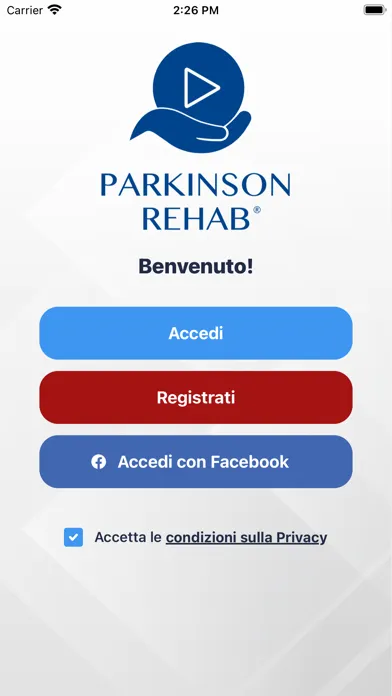 Captures d'écran de Parkinson Rehab