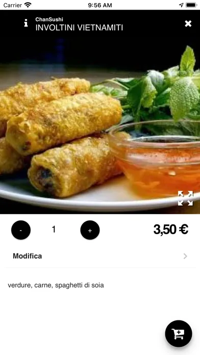 Ảnh chụp màn hình của Chan Sushi