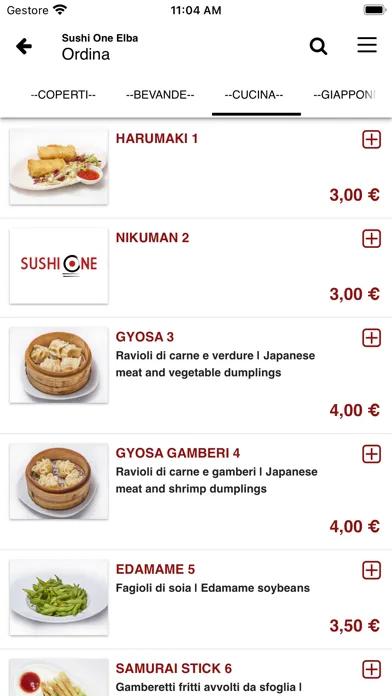 Screenshot di Sushi One Elba
