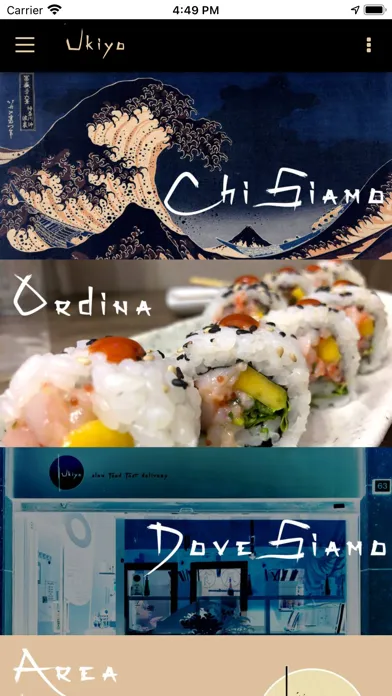 Capturas de tela do Ukiyo.Sushi