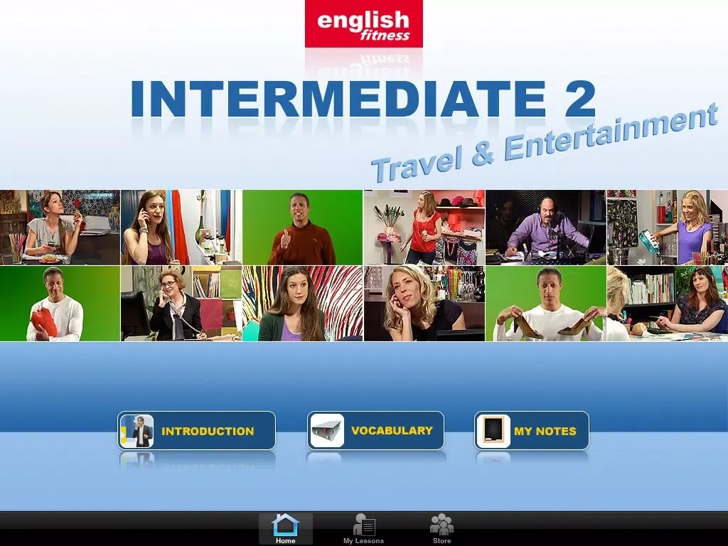 English Fitness - Intermediate 2 iPad  سکرین شاٹس