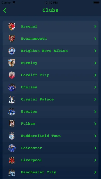 Live Results - English League应用截图