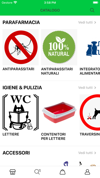 Screenshot di Yazoo Shop