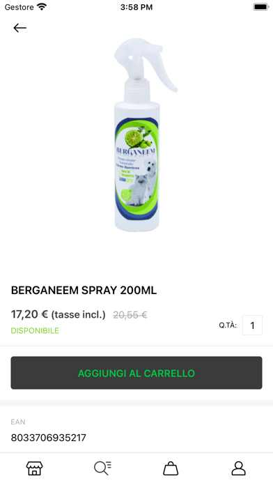 Screenshot di Yazoo Shop