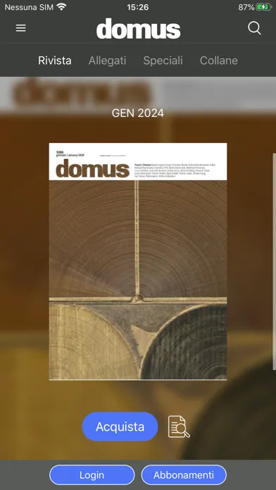 Zrzuty ekranu Domus