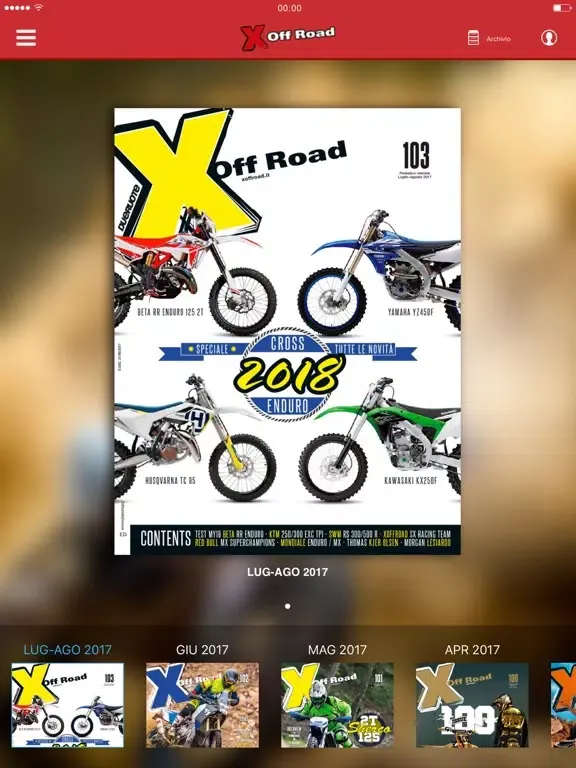 Capturas de tela do XOffRoad iPad 