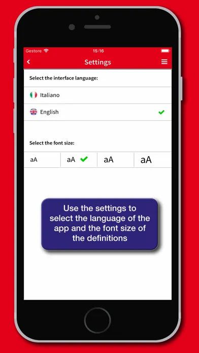 Capturas de pantalla de Business Dictionary EN-IT