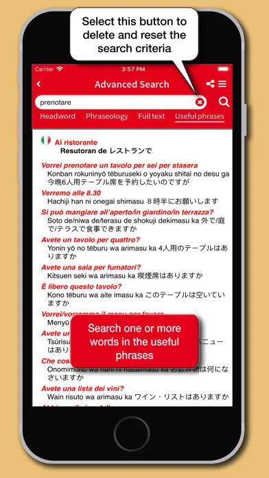 Capturas de pantalla de Dizionario Giapponese Hoepli