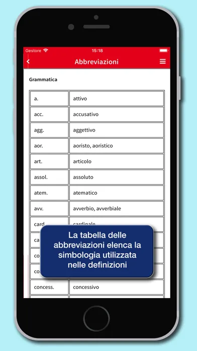 Dizionario Greco Classico應用截圖