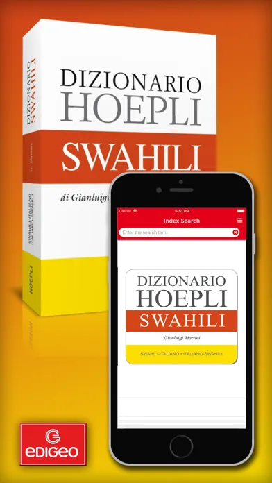 Swahili-Italian Dictionary Screenshots