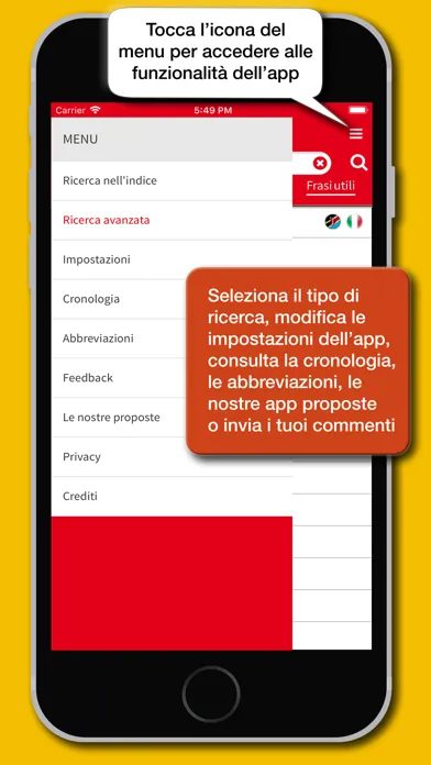 Swahili-Italian Dictionary Screenshots