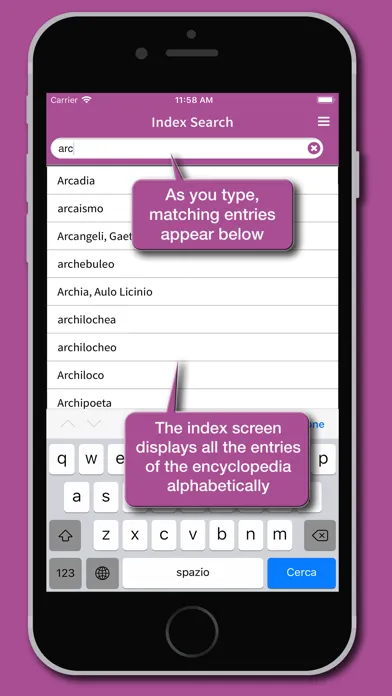 Screenshot di le Garzantine - Letteratura
