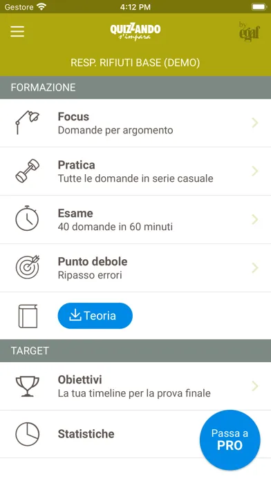 Quiz RT rifiuti應用截圖